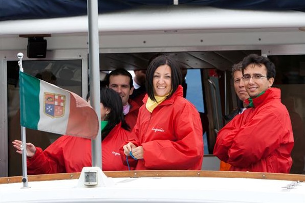 Team sailing ingenico - il tifo