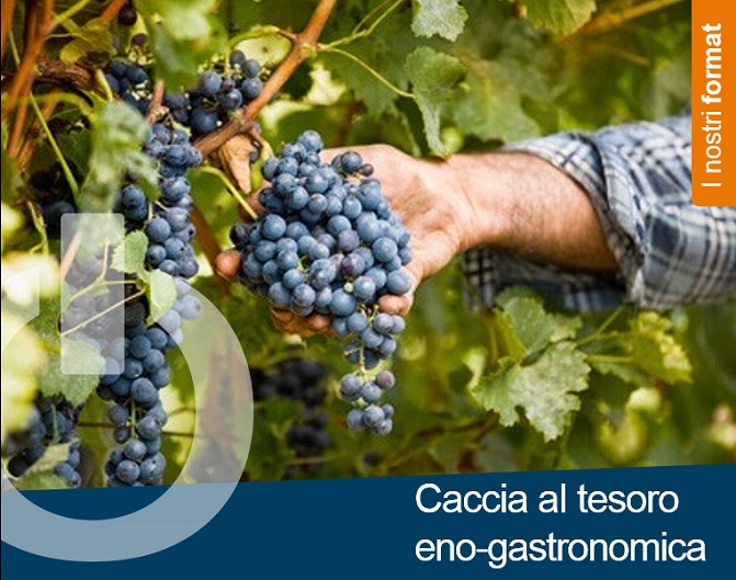 Format per formazione esperienziale: Caccia al tesoro enogastronomica