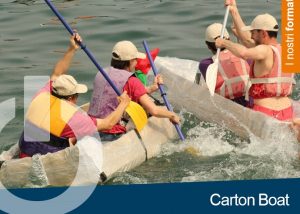 Carton boat: un team building divertente e creativo