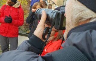 Nel vivo della caccia fotografica, a caccia degli indizi